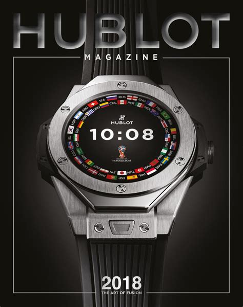 hublot catalogue 2018|Hublot magazine 2018 by Hublot .